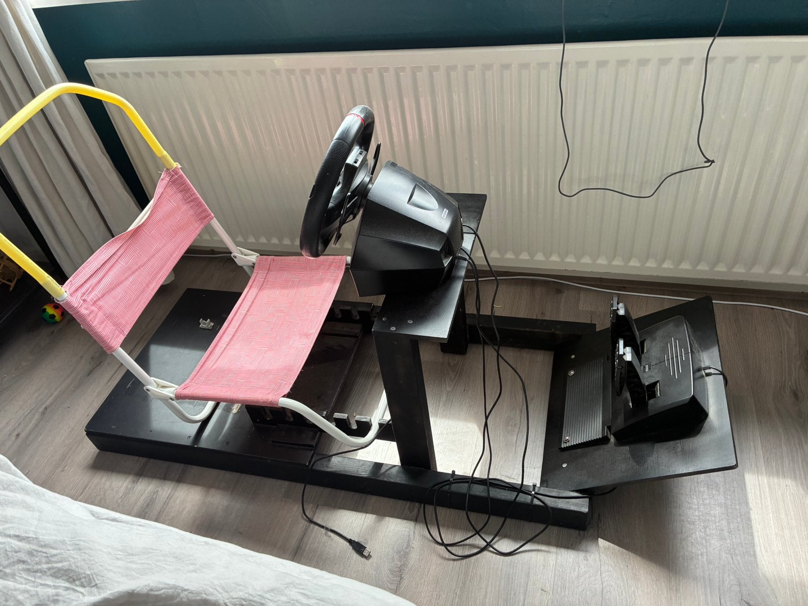 Playseat zelf gemaakt playstation, Spelcomputers en Games, Spelcomputers | Sony PlayStation 4, Ophalen, Gebruikt, Zonder controller