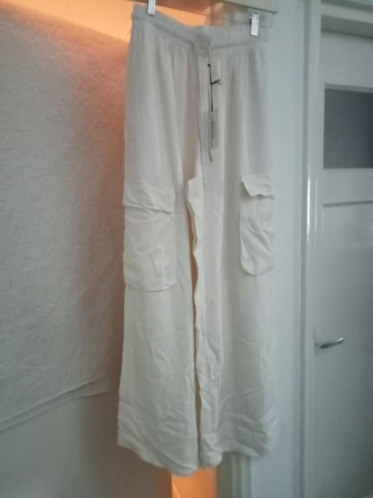 Geweldig stoere wijde Cargo broek, Nieuw, Lang, Groen, Ophalen