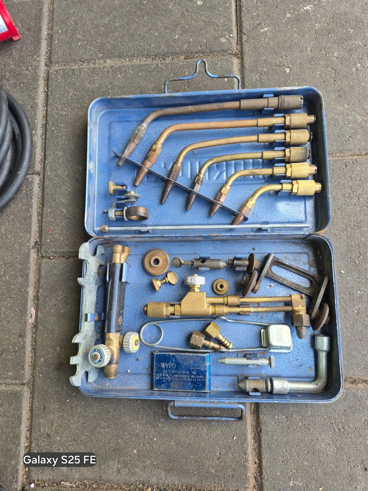 autogeenlas set, Doe-het-zelf en Verbouw, Gebruikt