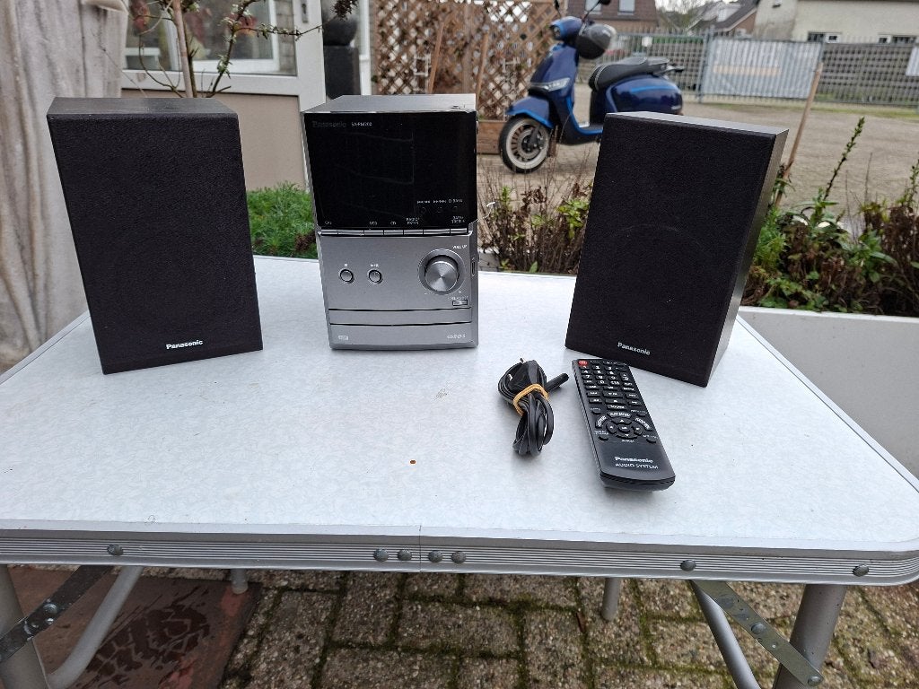 stereotoren panasonic sa-pm200 met usb, Overige merken, Microset, Refurbished, Tuner of Radio