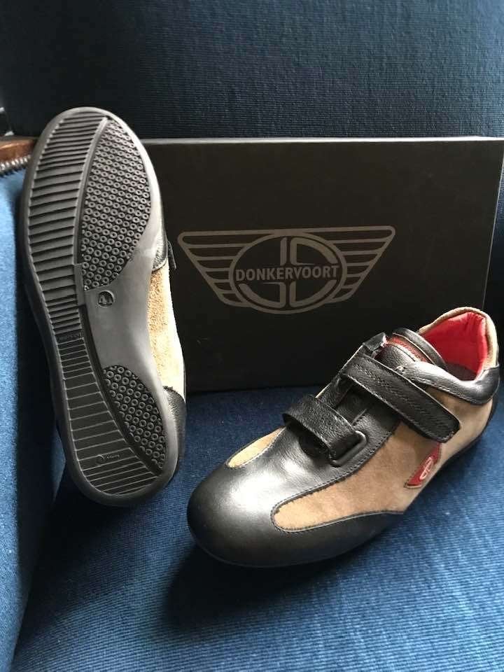 nieuwe Donkervoort lederen jongens/herenschoen, maat 41, Bruin, Nieuw, Ophalen of Verzenden, Sneakers of Gympen