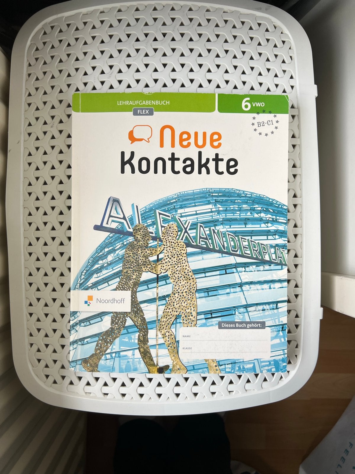 Nieuwe Kontakte 6 VWO Duits Lehrbuch Noordhoff FLEX, Boeken, Ophalen of Verzenden, Zo goed als nieuw, VWO, Duits