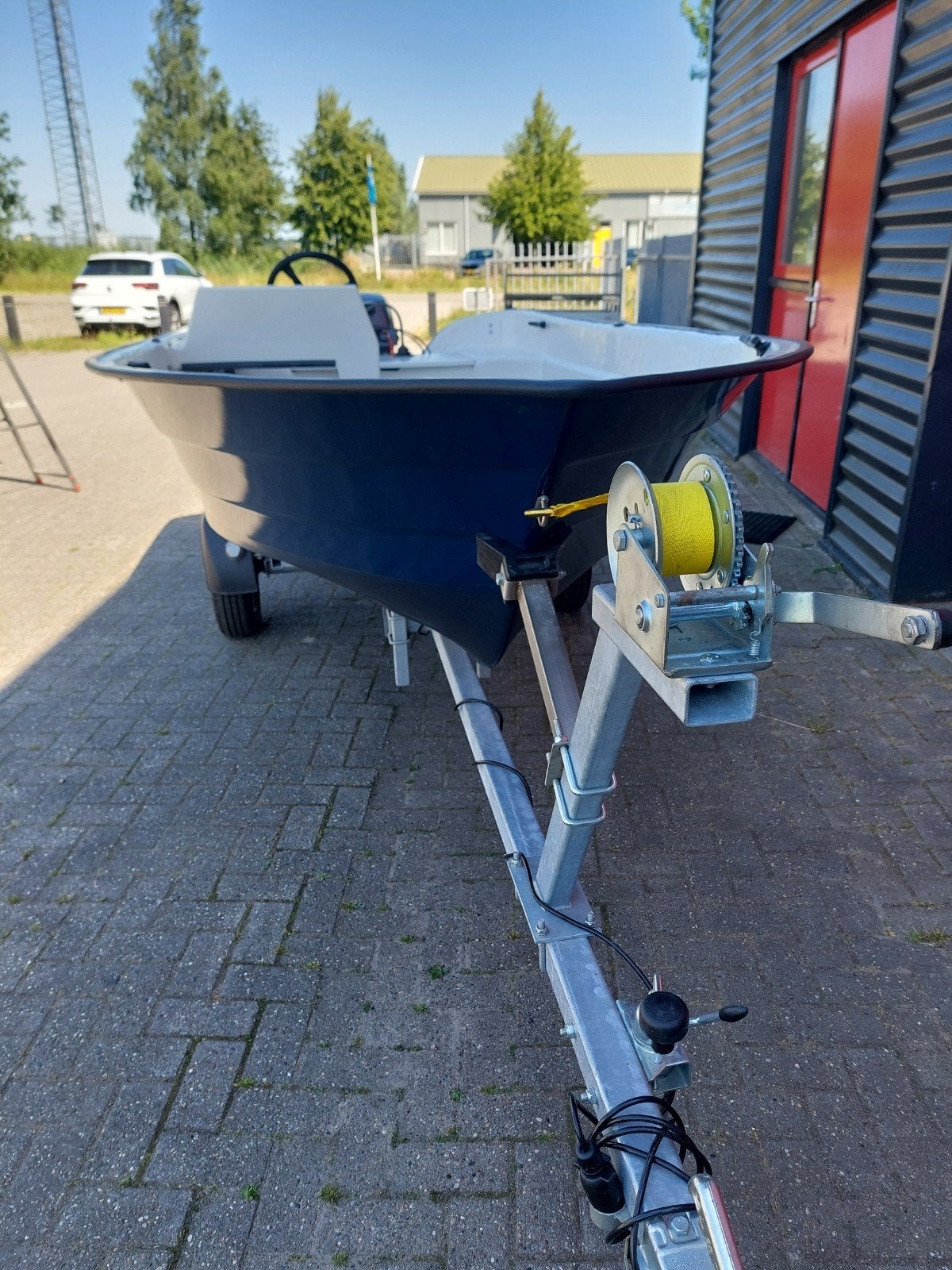 Zeer nette ryds consoleboot 6pk yamaha en trailer, Ophalen, Polyester, Buitenboordmotor
