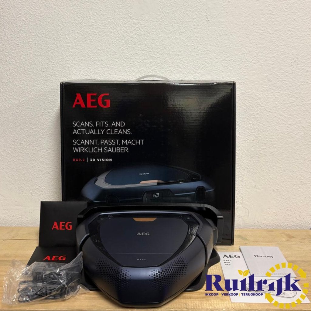 AEG RX-9-6IBM 3D Vision Robotstofzuiger - Nieuw in doos, Witgoed en Apparatuur, Stofzuigers, AEG, Zo goed als nieuw, Support@afg.com