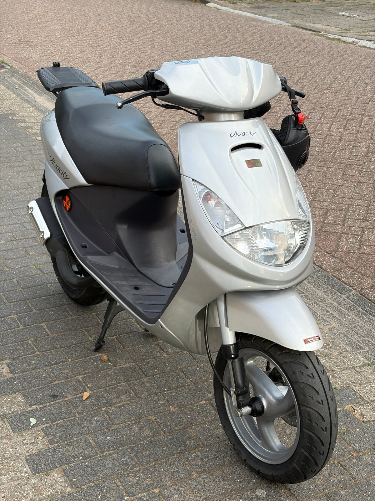 Peugeot Vivacity Sportline Scooter - Zilver, Ophalen, Tweetakt, Maximaal 45 km/u, Zo goed als nieuw
