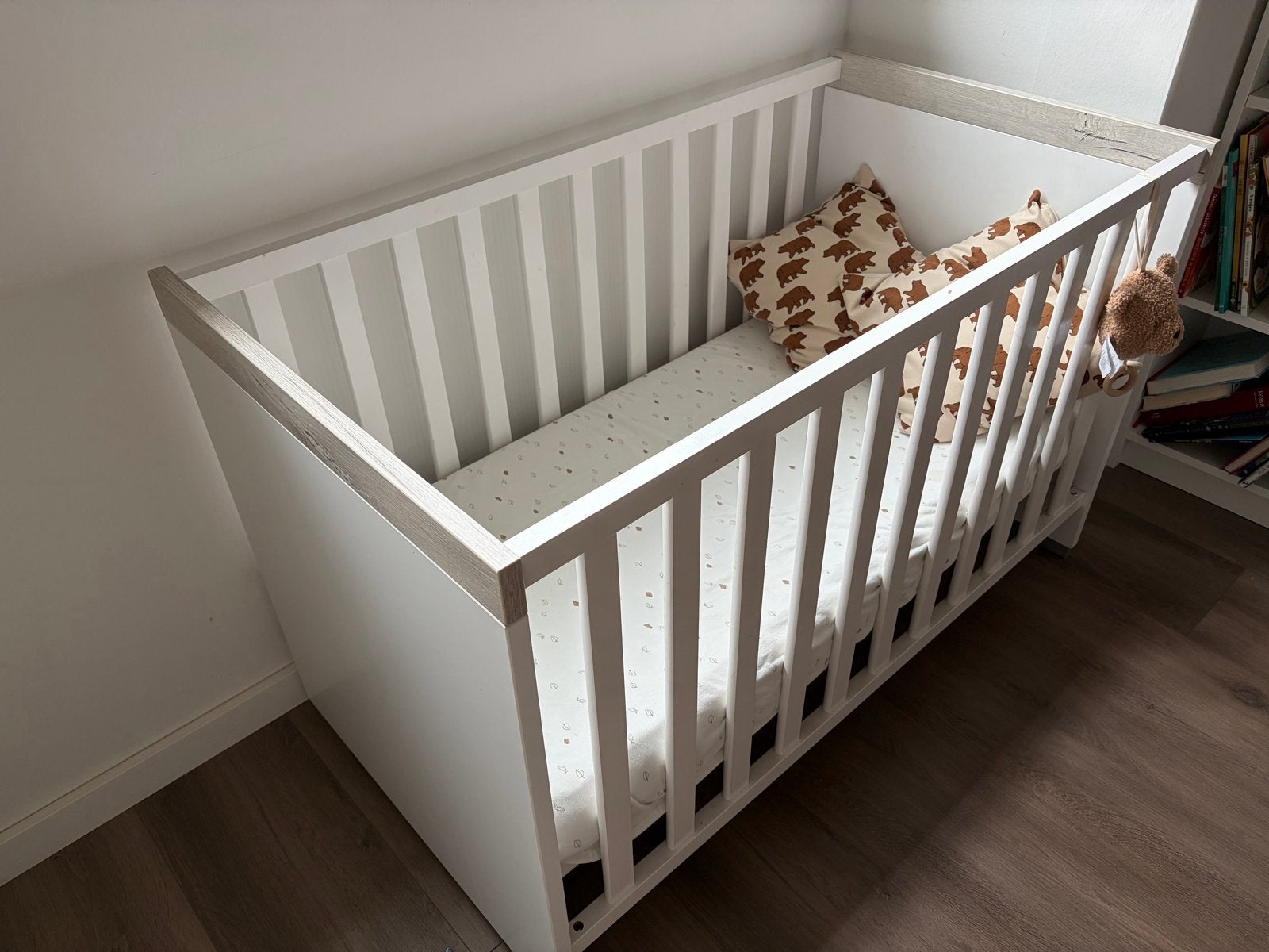 Commode "Berlijn" met bladvergroter en ledikant, Ophalen, Gebruikt, 50 tot 70 cm, 100 cm of meer