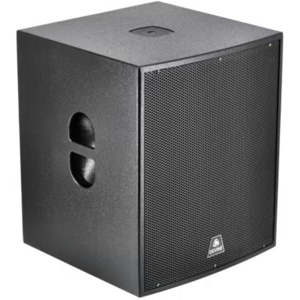 Devine Axeo 15SA Actieve 15 inch Subwoofer - In Nette, Audio, Tv en Foto, Luidsprekers, Devine, Zo goed als nieuw, Sales@devineco.com