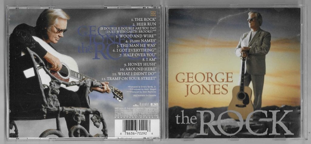 George Jones - The Rock / Super Hits / One, Ophalen of Verzenden, Gebruikt