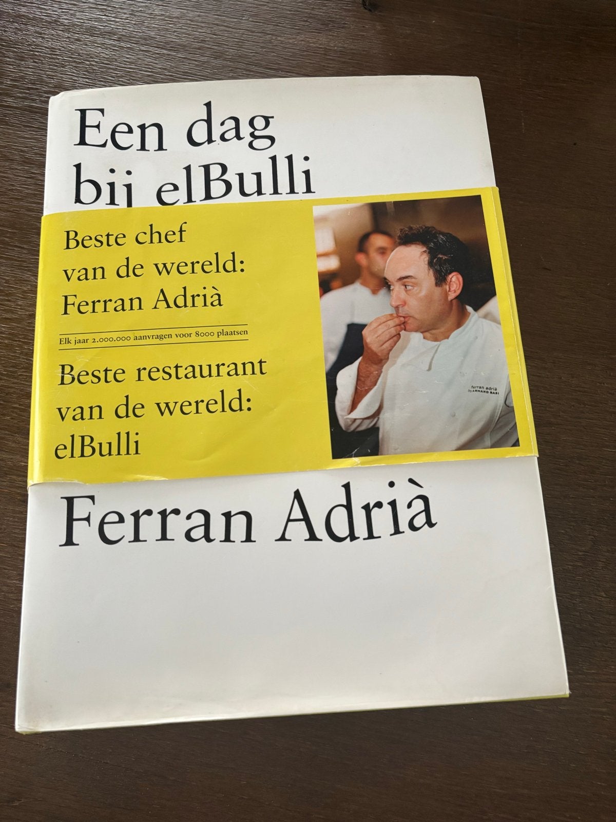 Een dag bij elBulli - Prachtig kookboek van Ferran Adrià, Boeken, Ophalen of Verzenden, Gelezen, Spanje, Overige typen