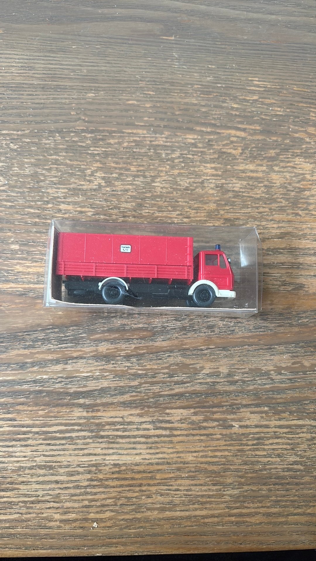Wiking MB 1617 Feuerwehr LKW - Nieuw in doos, Ophalen of Verzenden, Nieuw, Bus of Vrachtwagen, Wiking