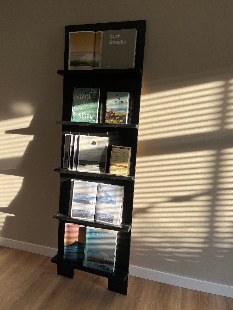 Boekenkast / boekenrek, Huis en Inrichting, Kasten | Boekenkasten, Ophalen, Met plank(en), 200 cm of meer, 50 tot 100 cm