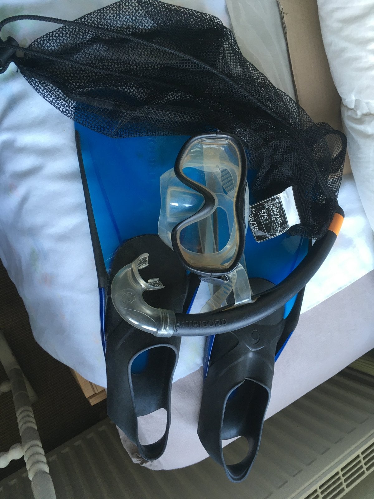 Duikset voor kind - Eindhoven, Ophalen of Verzenden, Zo goed als nieuw, Duikbril of Snorkel