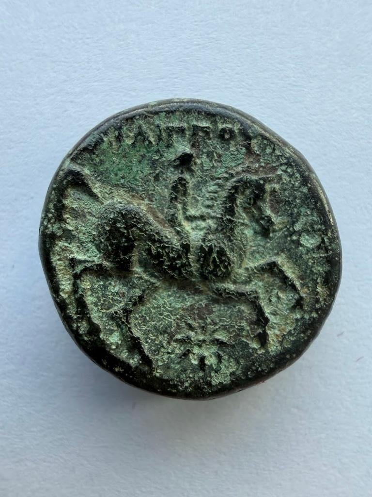 Philip II 356BC Olympic Games HORSEMAN Old Macedonia, Ophalen of Verzenden, Overige landen, Losse munt