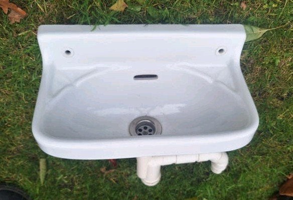 toilet fontein, Ophalen, Gebruikt, Steen, Toilet