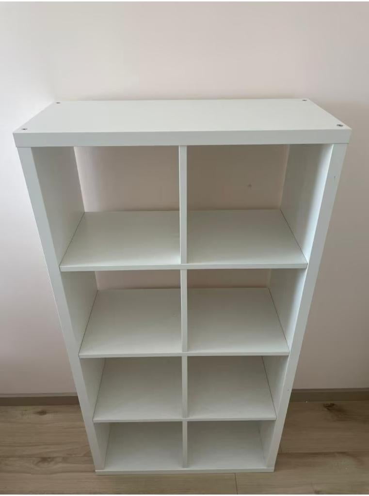 6x Kallax 8 vaks open kast vakkenkast 4x2 wit Ikea, Ophalen, 5 laden of meer, 100 tot 150 cm, 50 tot 100 cm
