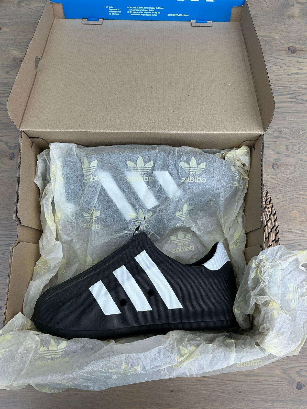 Adidas Adifom Superstar - Zwart/Wit - Maat 43 1/3 - Nieuw, Kleding | Heren, Schoenen, Ophalen of Verzenden, Nieuw, Zwart, Sneakers of Gympen