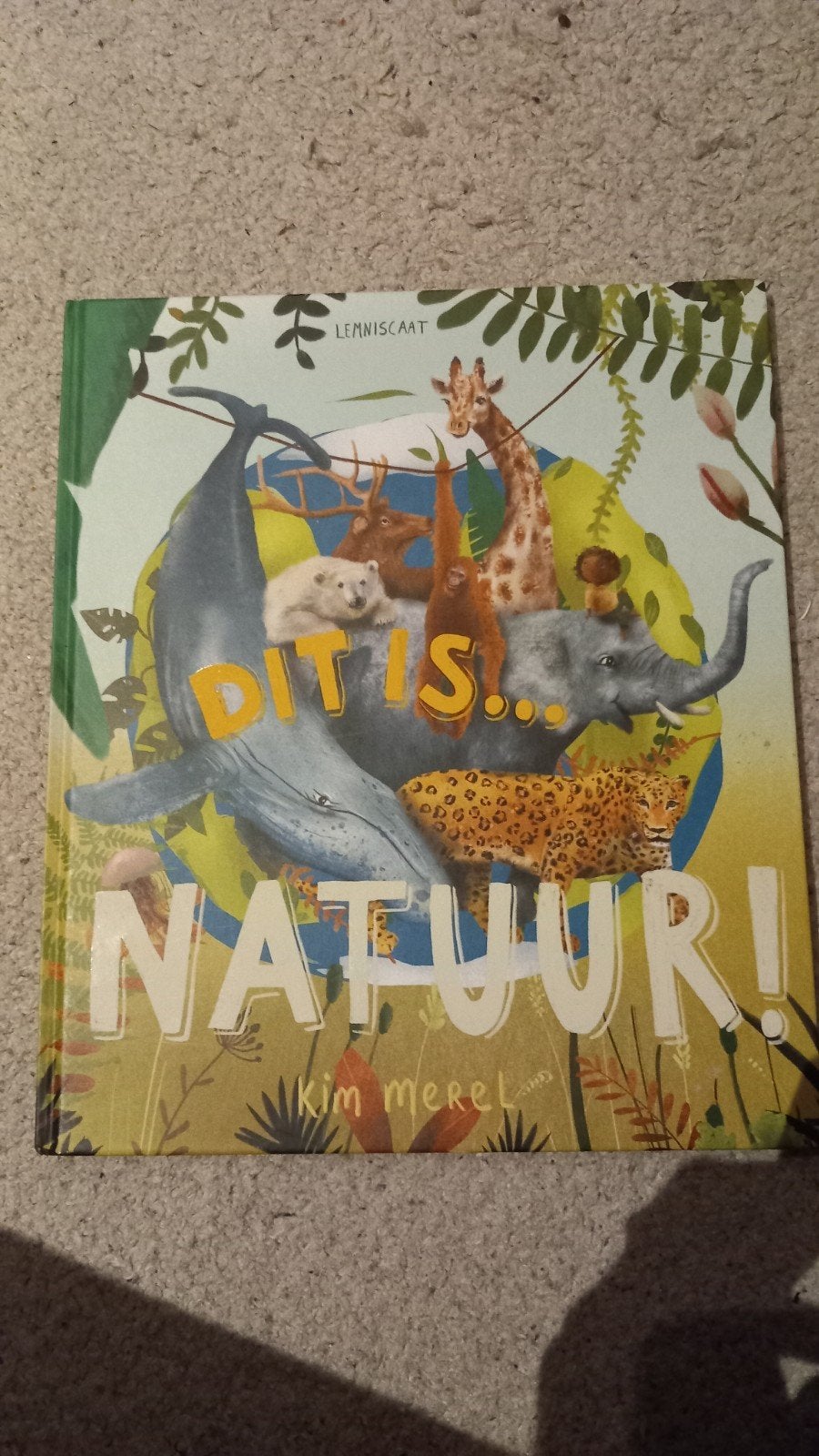 kinderboek: Dit is ... natuur!!, Boeken, Ophalen of Verzenden, Zo goed als nieuw, Kim merel