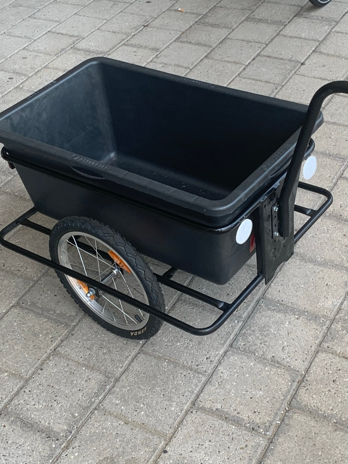 Fietskar  - 90 liter - met gratis fiets erbij., Ophalen of Verzenden, Gebruikt, Bagagekar, 80 kg of meer