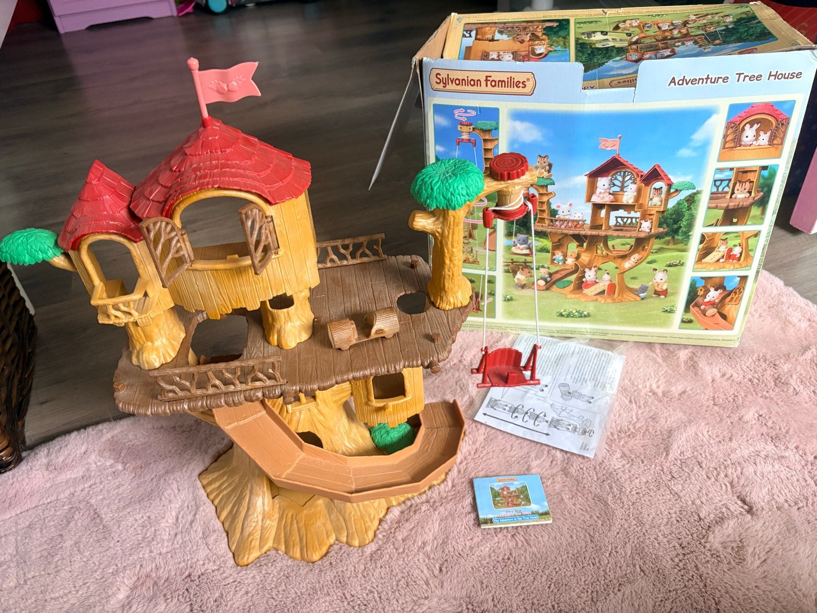 Sylvanian Families Avontuur Boomhut Speelset, Ophalen of Verzenden, Zo goed als nieuw, Jongen of Meisje