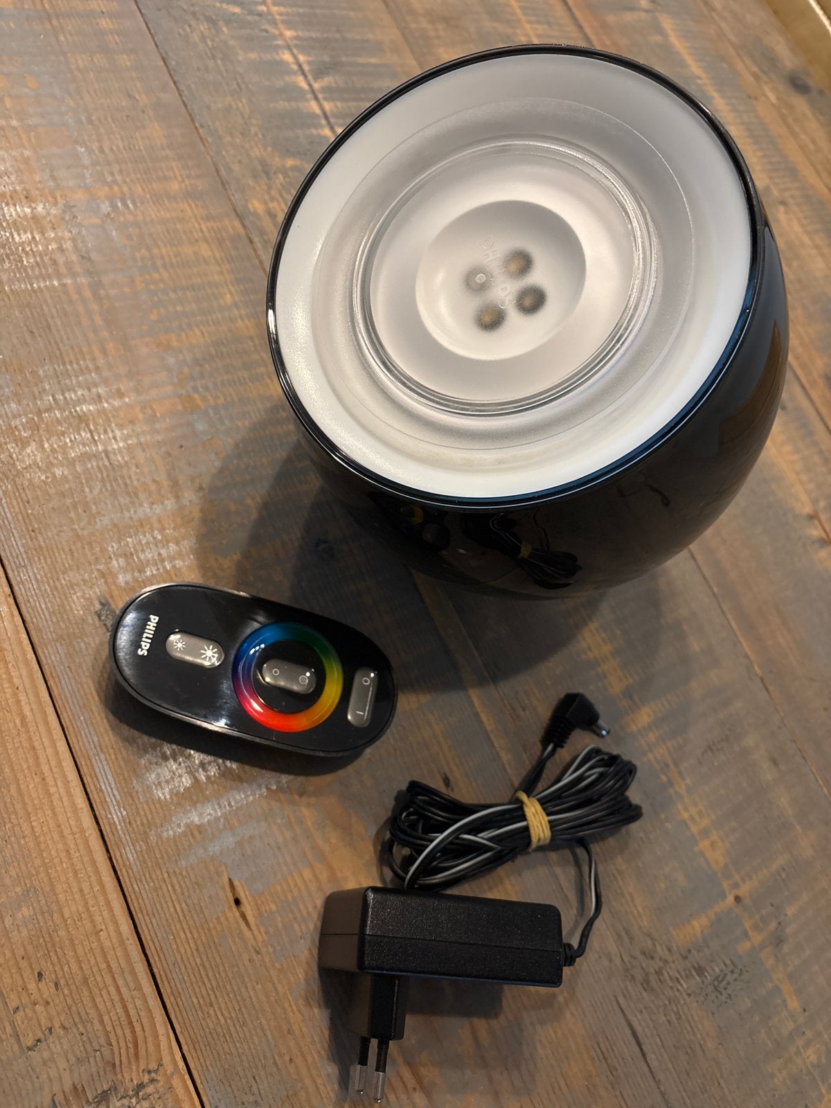 Philips LivingColors LED lamp met afstandsbediening, Dimbaar, Kunststof, Gebruikt, Overige fittingen