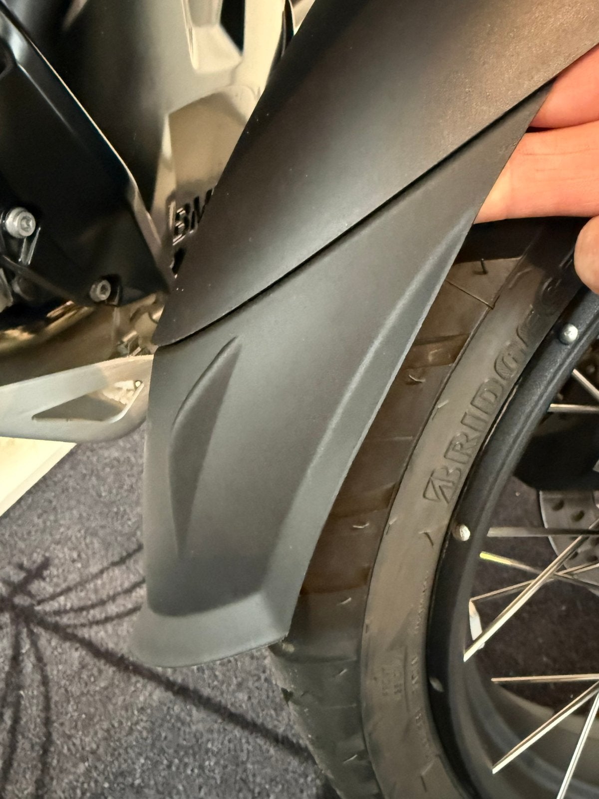 Voorspatbord verlenger BMW R 1200 1250 GS(A) LC, Ophalen of Verzenden, Nieuw