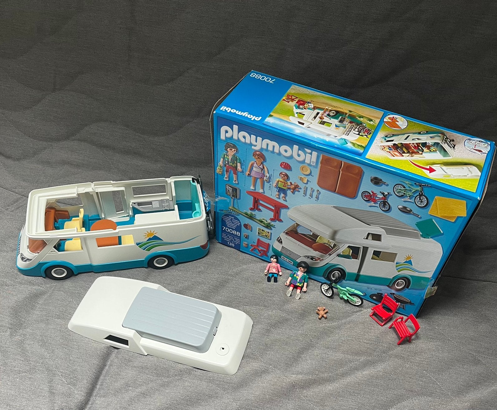 Playmobil Camper, Ophalen, Zo goed als nieuw