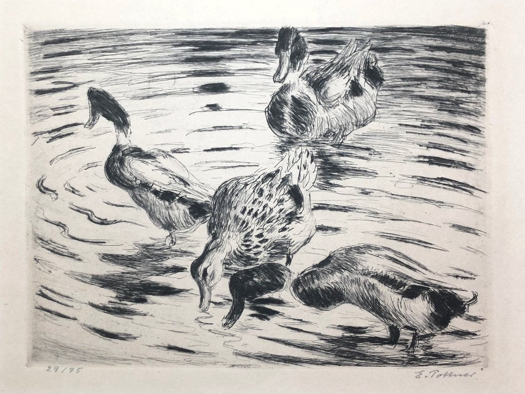 Mooie, betaalbare kunst v/h Grafiekkabinet Emil Pottner, Ophalen of Verzenden