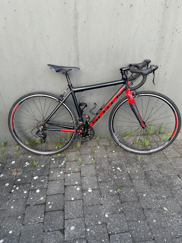 Scott Racefiets klein frame, 26 inch, 10 tot 15 versnellingen, Velgrem, Aluminium