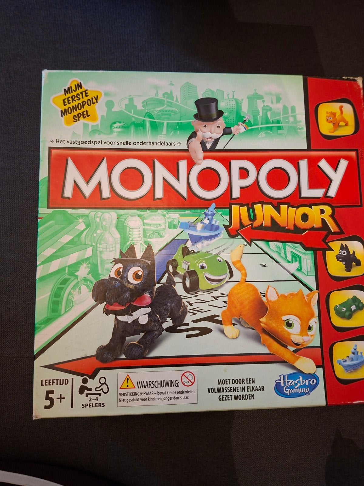 Monopoly Junior - Mijn Eerste Monopoly Spel, Hobby en Vrije tijd, Een of twee spelers, Ophalen, Gebruikt