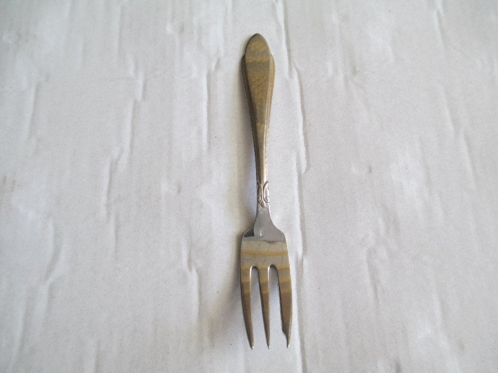 gero zilmeta taartvorkje nr. 755 - hamerslag, Ophalen of Verzenden, Gebruikt, Rvs of Chroom