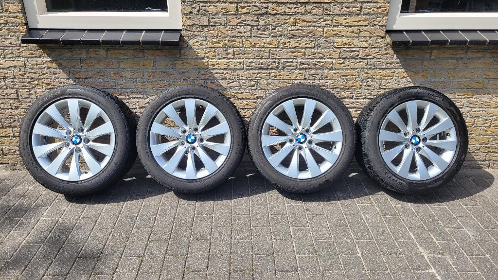 Velgen + Pirelli banden winterset BMW F30 3-serie, Auto-onderdelen, Banden en Velgen, Ophalen, Gebruikt, Banden en Velgen, 17 inch