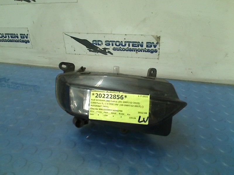 Mistlamp Links Voor Audi A4 Avant (B8) 2012 8K0941699A, Gebruikt, Auto-Union-Straße  1, Ingolstadt 85057, , Duitsland, Info@audi.de