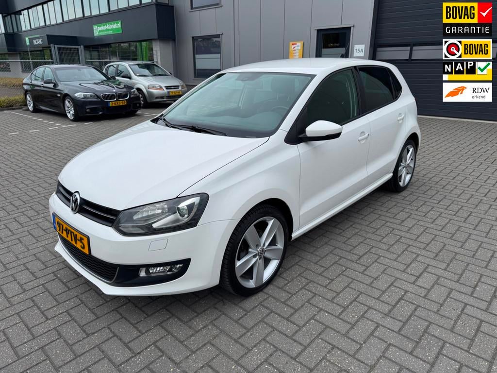 Volkswagen Polo 1.2 TSI Highline, 4 cilinders, Wit, Origineel Nederlands, 19 km/l