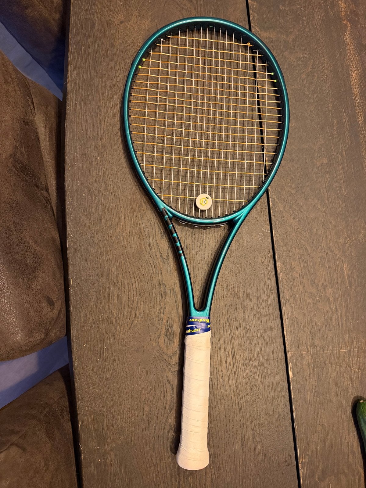 Wilson Blade 98 V9 Pro L3 - Zo goed als nieuw, Sport en Fitness, Ophalen of Verzenden, Zo goed als nieuw, Wilson, Racket