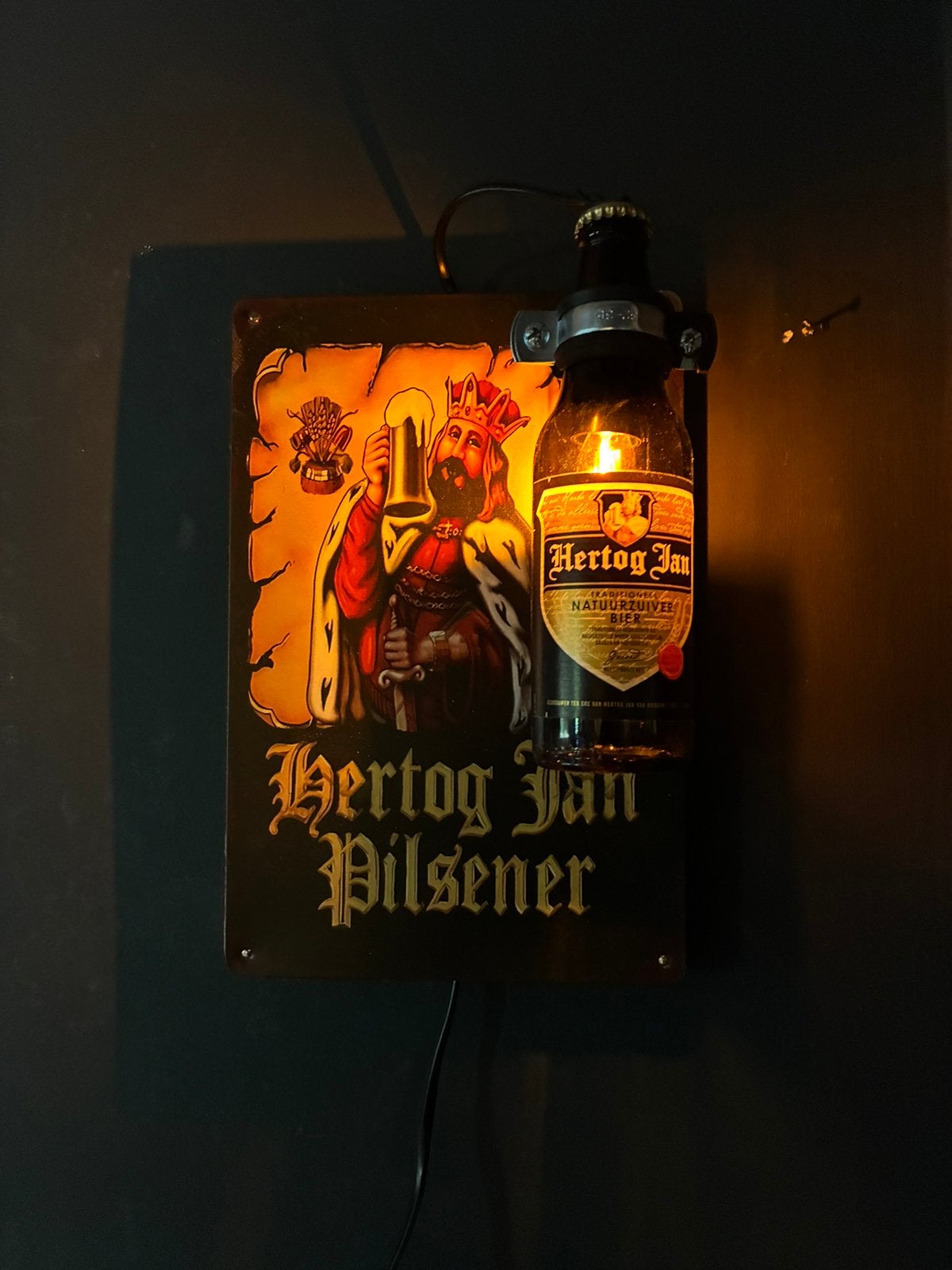 Hertog Jan Wandlamp, Met schakelaar, E14 (klein), Nieuw, Ophalen of Verzenden