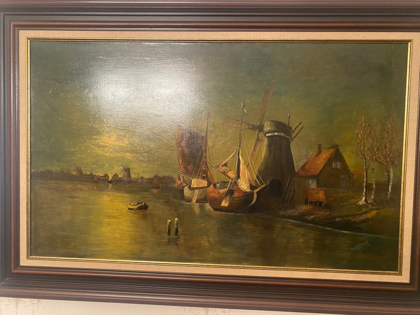 Schilderij, Ophalen