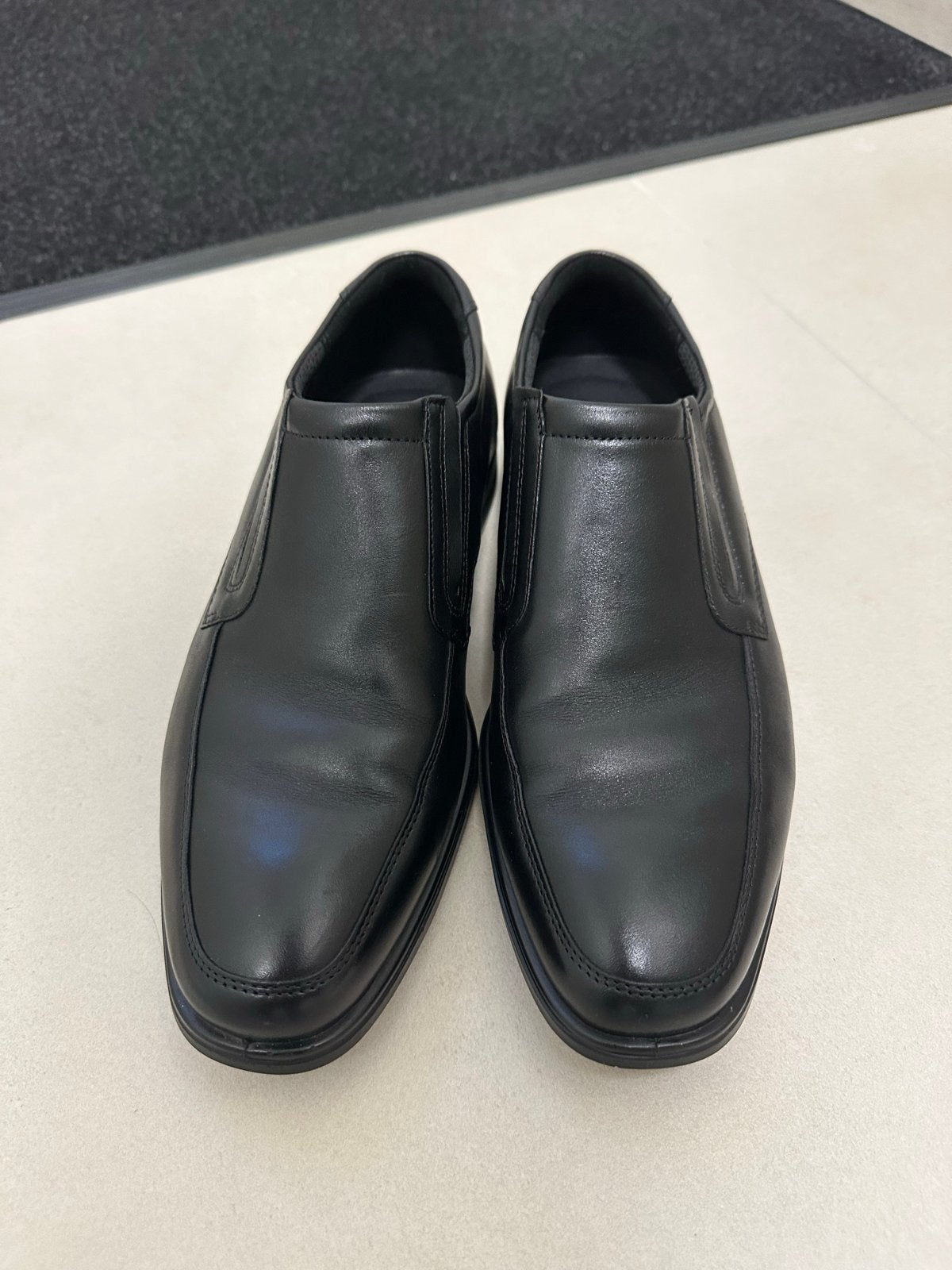 Nieuwe zwarte Ecco nette schoenen maat 42, Ophalen of Verzenden, Zo goed als nieuw, Zwart, Veterschoenen
