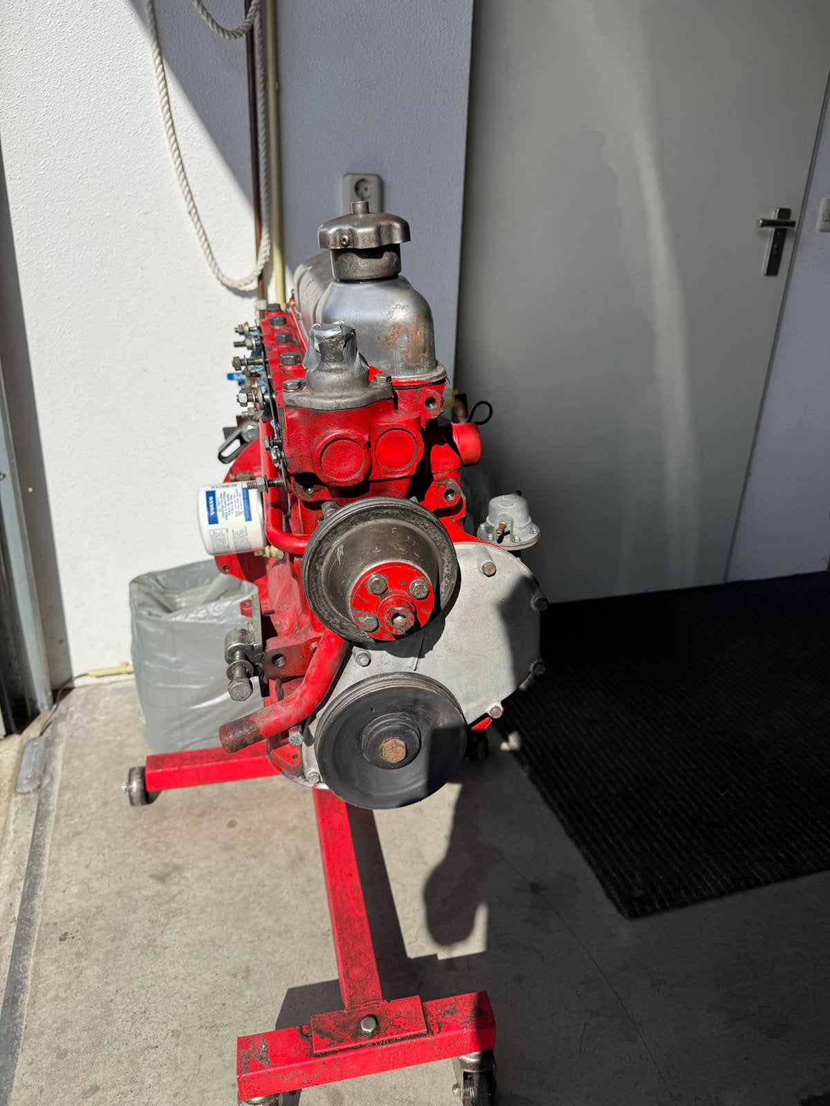 Volvo B20 motor uit Amazon, Ophalen, Gebruikt, Volvo