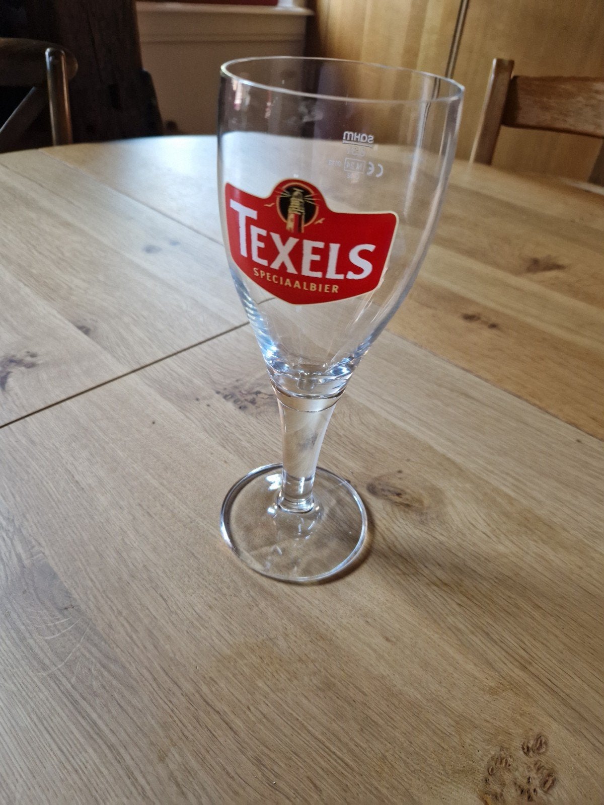 SPECIAL BIER GLAS TEXELS NIEUW, Verzamelen, Ophalen of Verzenden, Nieuw, Glas of Glazen, Overige merken