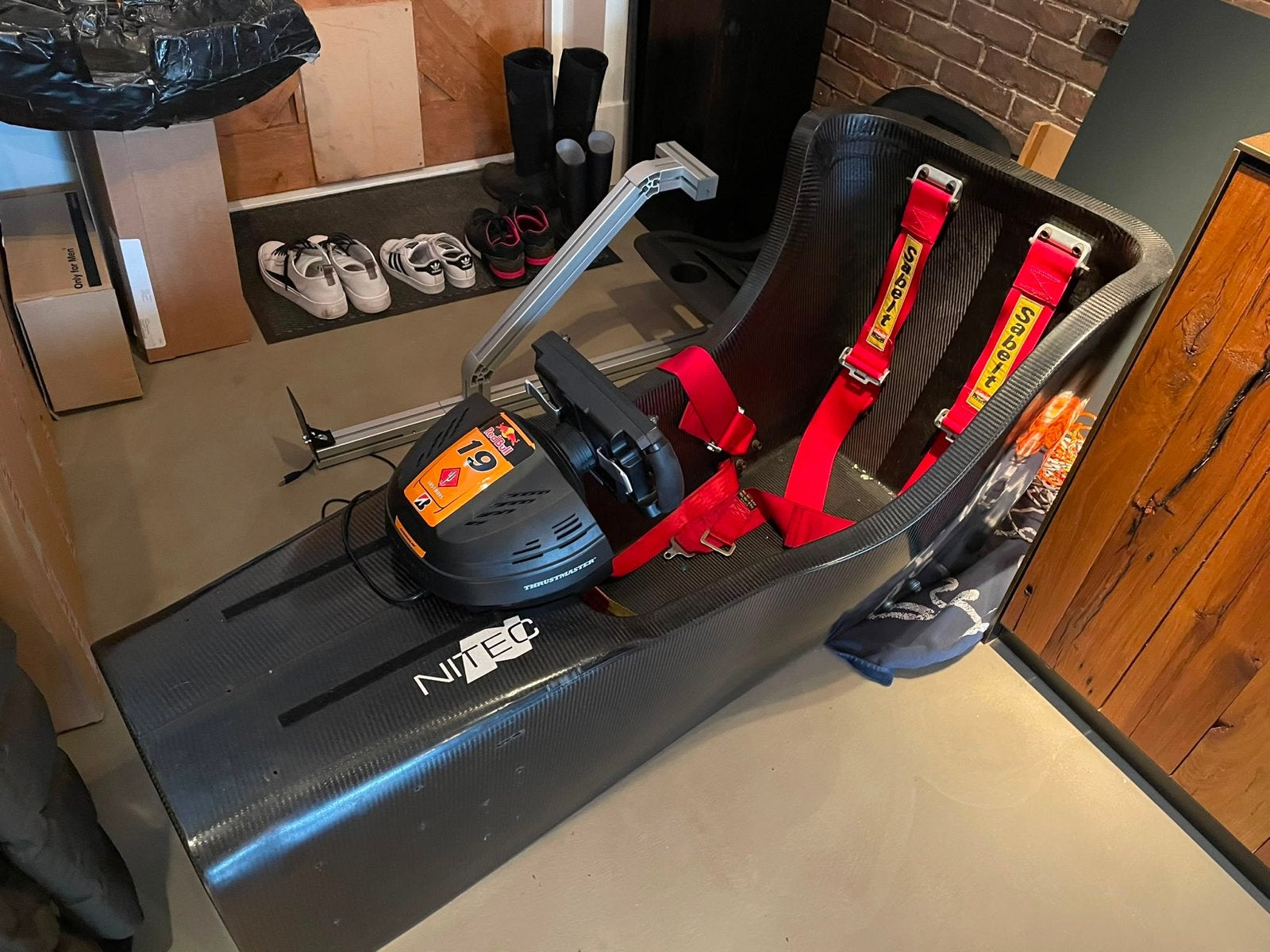 Carbon Tube Monocoque Raceauto Simulator, Auto diversen
