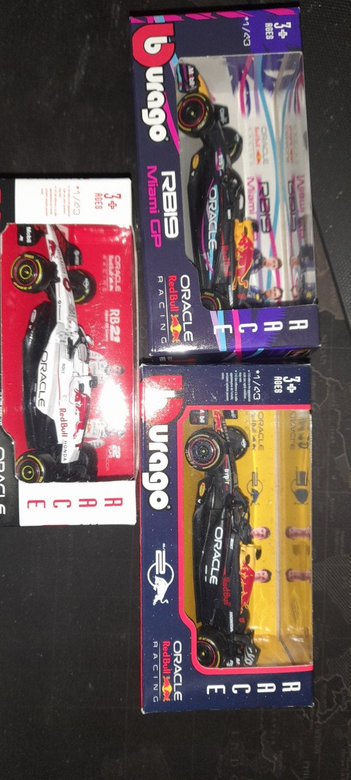 F1 auto's Burago 1.43, Ophalen of Verzenden, Groter dan 1:32, Auto, Overige merken