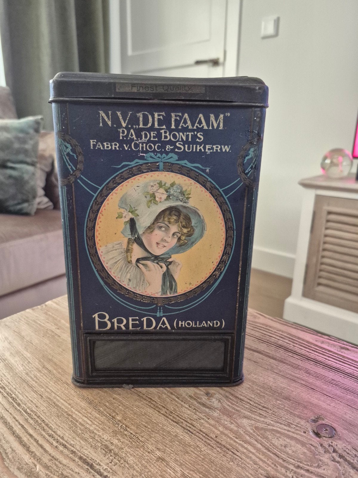 Antiek Winkelblik N.V. De Faam Breda – Met Kijkglas!, Ophalen of Verzenden, Gebruikt, Overige