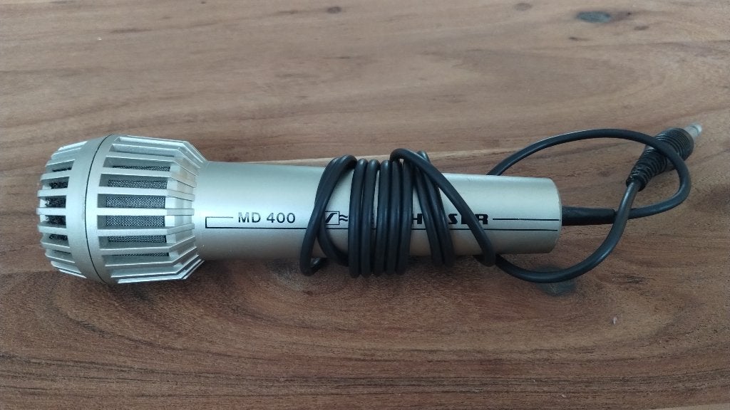 Sennheiser MD 400 Microfoon - Vintage Kwaliteit, Muziek en Instrumenten, Microfoons, Ophalen of Verzenden, Gebruikt, Zangmicrofoon