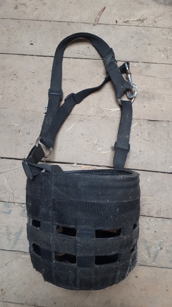 Graasmasker maat cob, Ophalen