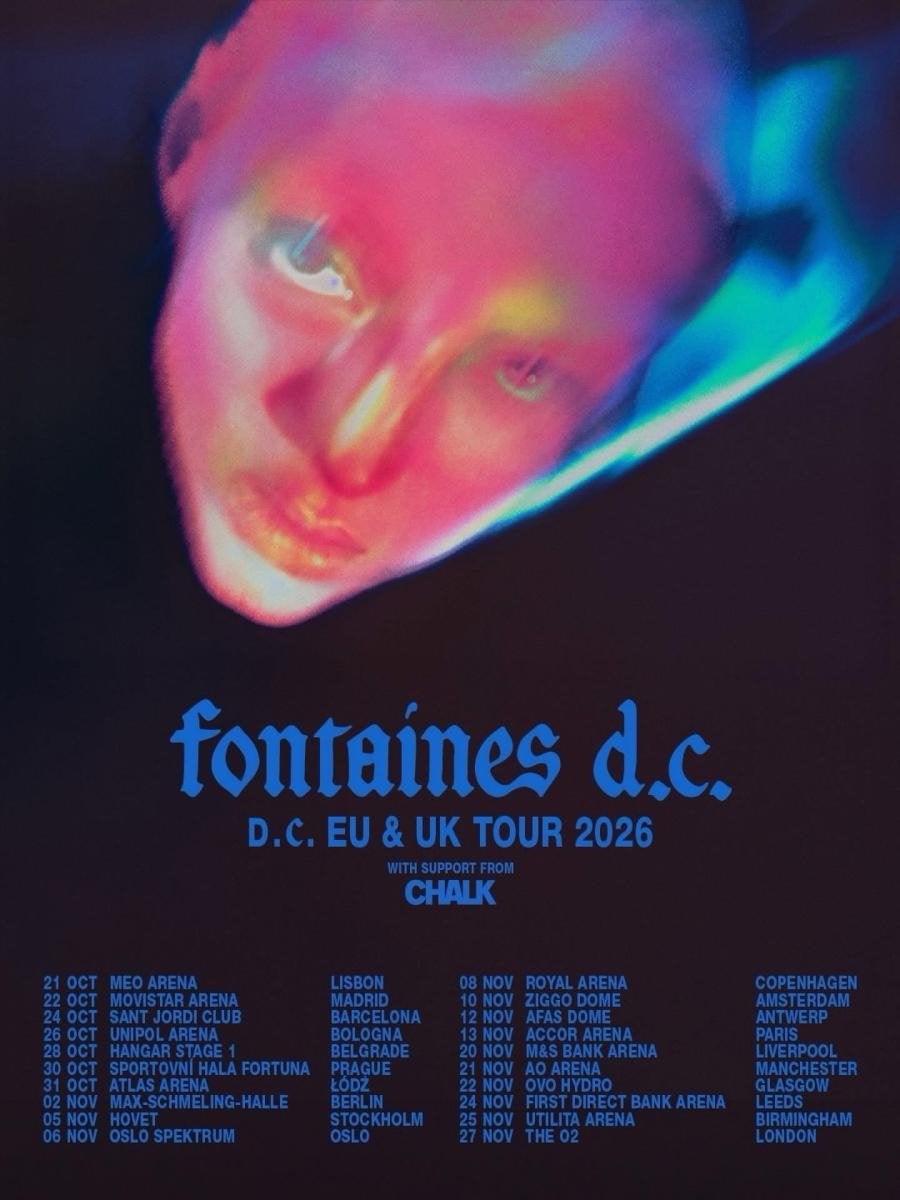 8 Tickets Fontaines d.c. Ziggo Dome Amsterdam