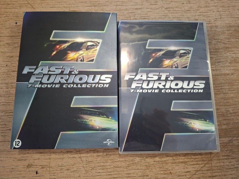 Fast and the furious 7 movie collection box, Vanaf 12 jaar, Ophalen of Verzenden, Zo goed als nieuw, Actie
