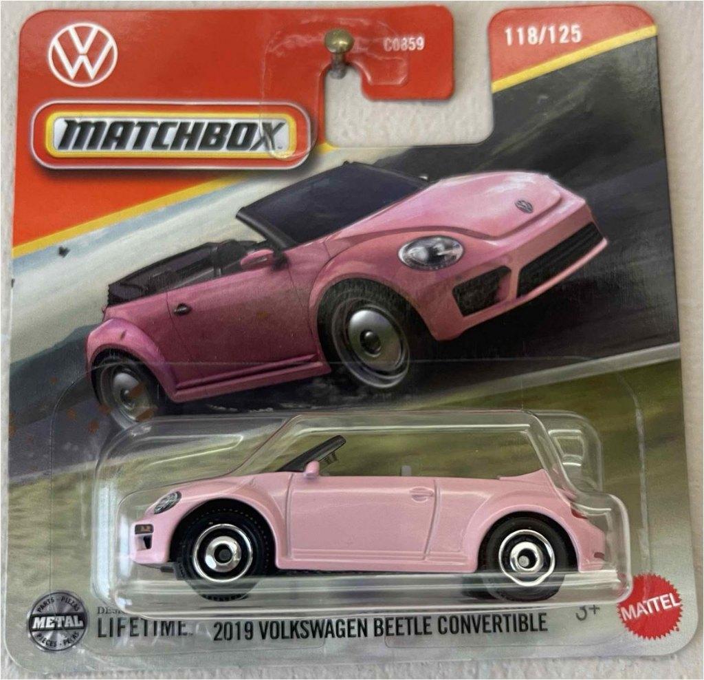 Matchbox 2019 Volkswagen Beetle Convertible, Ophalen of Verzenden, Nieuw