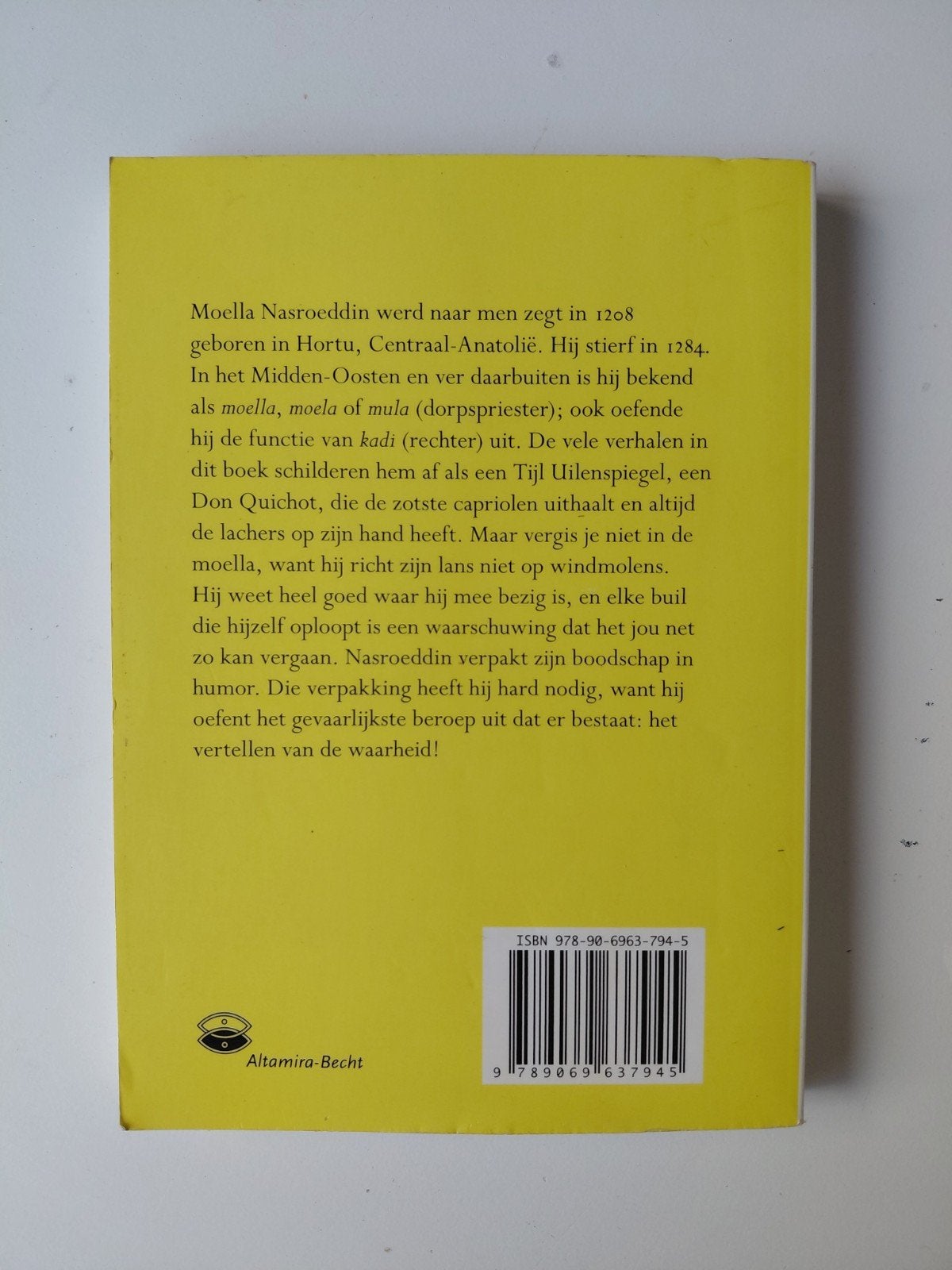 Moella Nasroeddin - De sleutel in het donker, Boeken, Ophalen of Verzenden, Zo goed als nieuw, Moella Nasroeddin