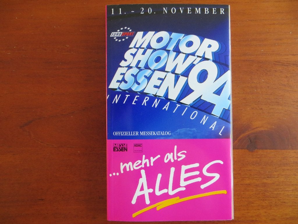 Catalogus Essen Motor Show 1994, Ophalen of Verzenden, Nieuw, Algemeen