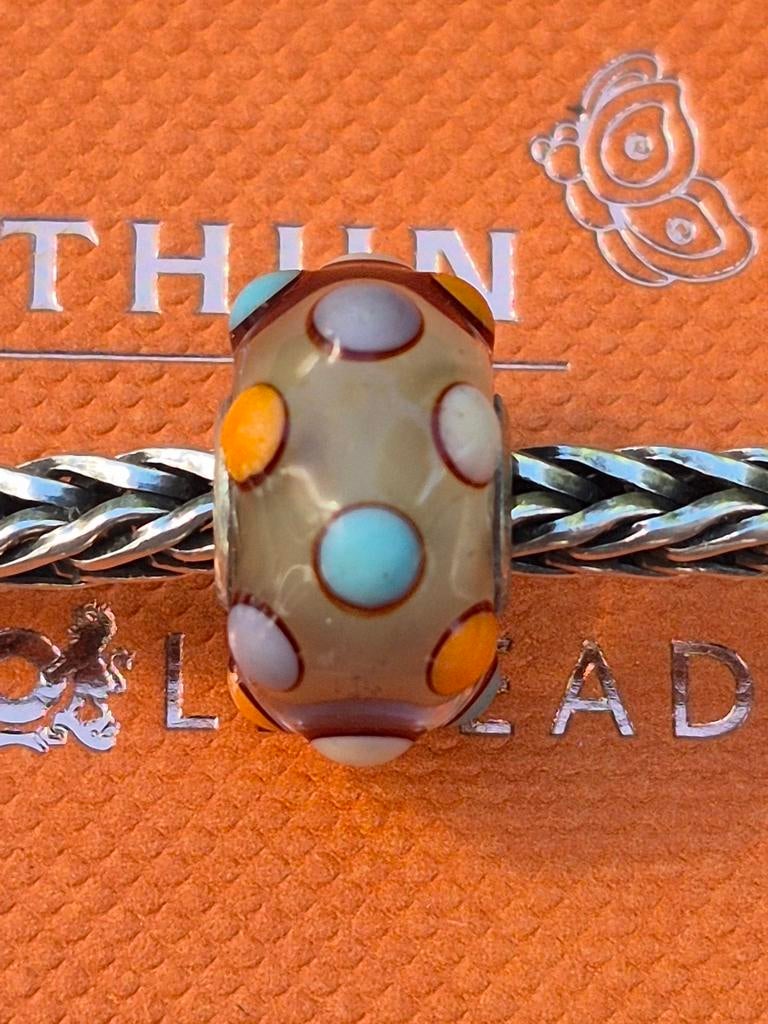Thun x Trollbeads Limited Edition Glazen Bedel 2023, Nieuw, Trollbeads, 1 bedel, Glas of Kristal